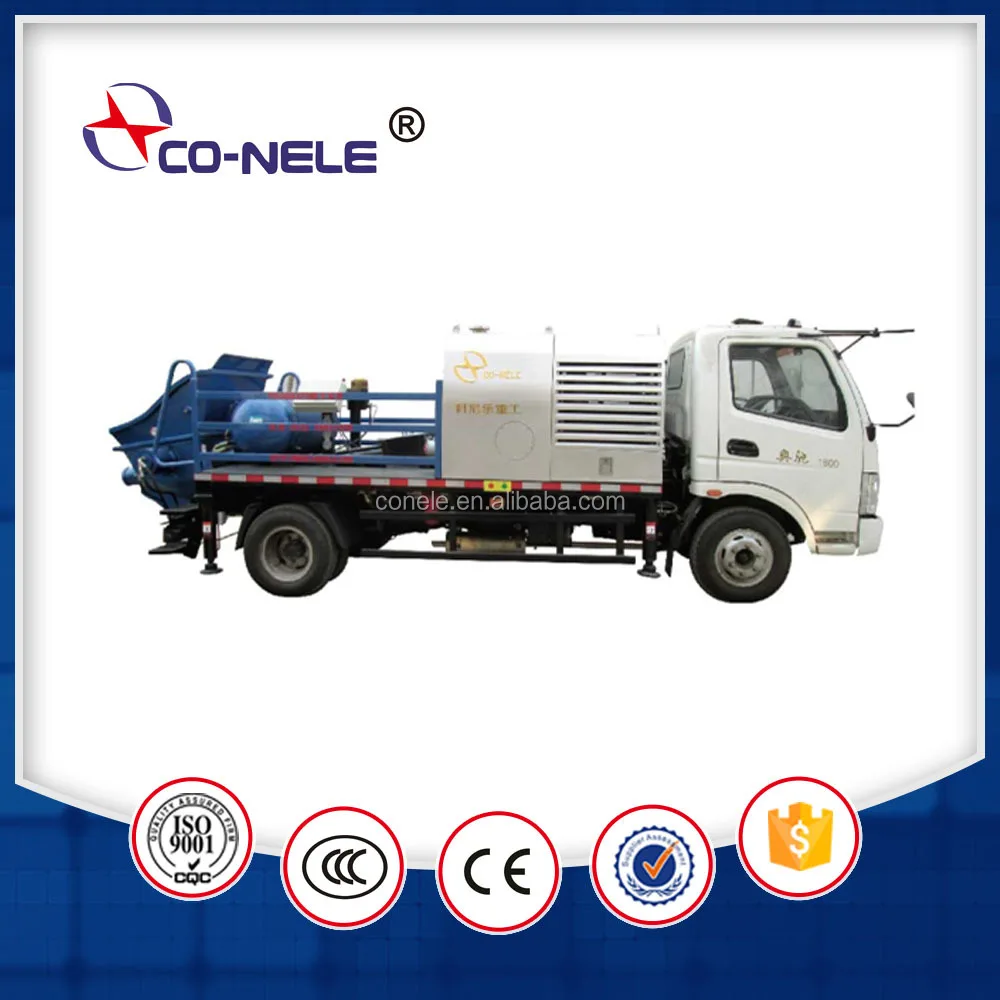 concrete pump boom line