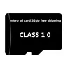 Free Shipping Original Full Capacity Class 10 Fast Speed Flash SD TF Memory Micro Card 32GB 64GB 128GB