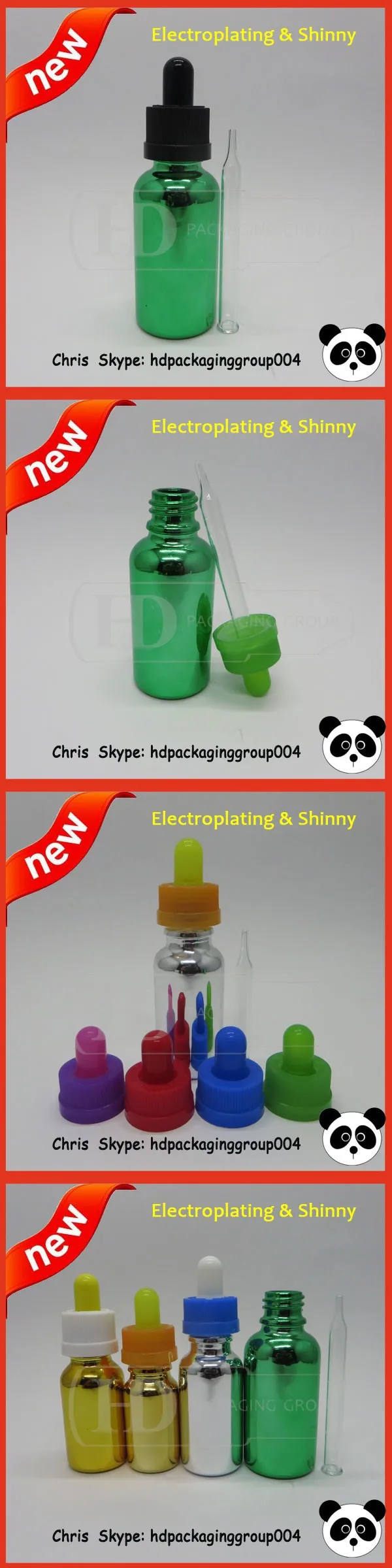 screen printing 30ml/1oz e liquids bottles twist off cap long dripper twist caps