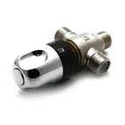 High end sanitary hot cold water mixer brass angle valve