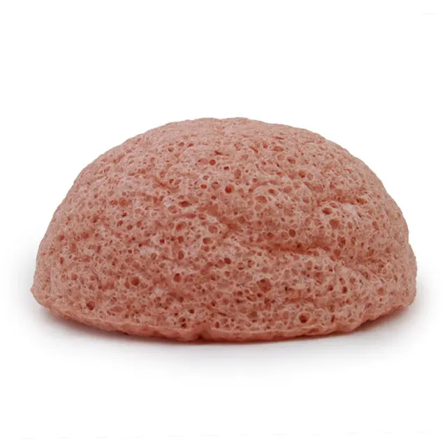 gently exfoliating body konjac sponge scrubber