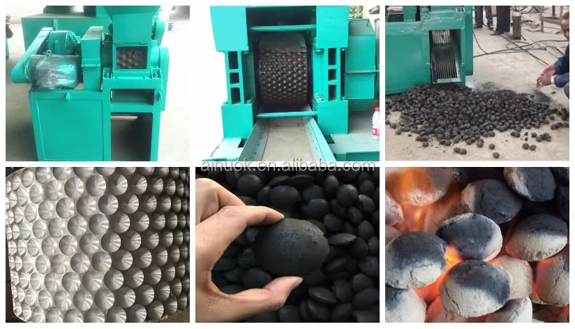 Factory supply barbecue charcoal briquette machine