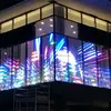 Shop Windows Glass Transparent P3.91 Semi Outdoor Detachable LED Display
