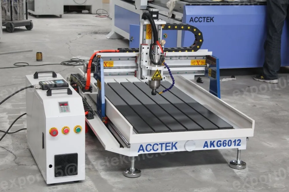 jinan Acctek 6012 cnc router woodworking machines with USB offline controller