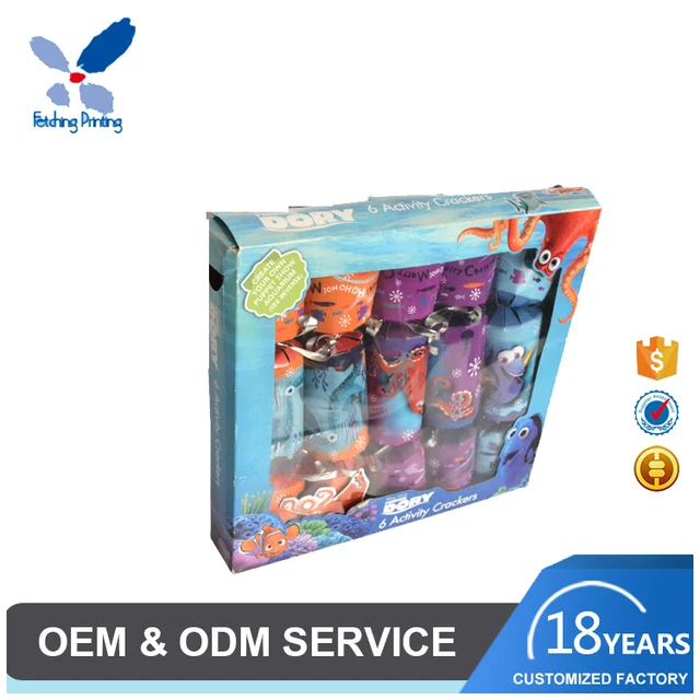 printed drink snacks cardboard gift packaging folding paper box
