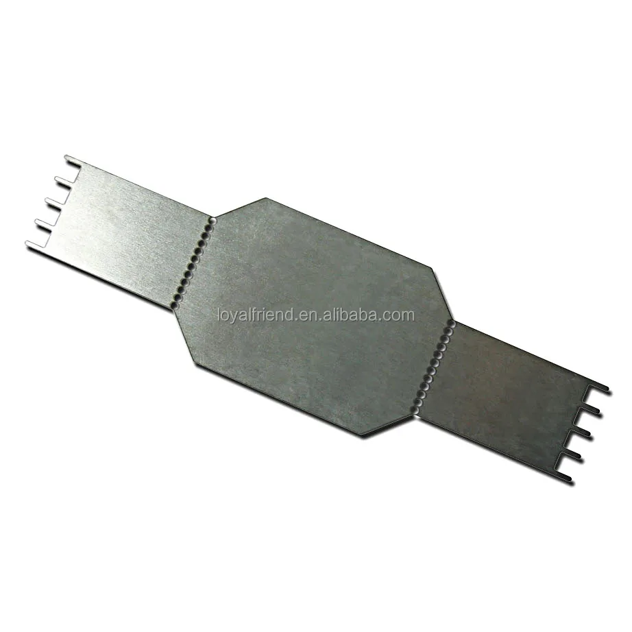 A Custom Tailor High Precision Stamping Metal Parts, Chrome Silver Paint RF Shield