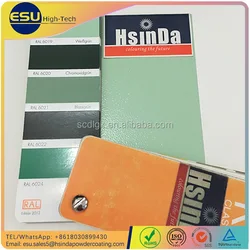 factory price ral 6019 pastel green color wrinkle powder coating