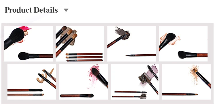 high quality pink makeup brushes