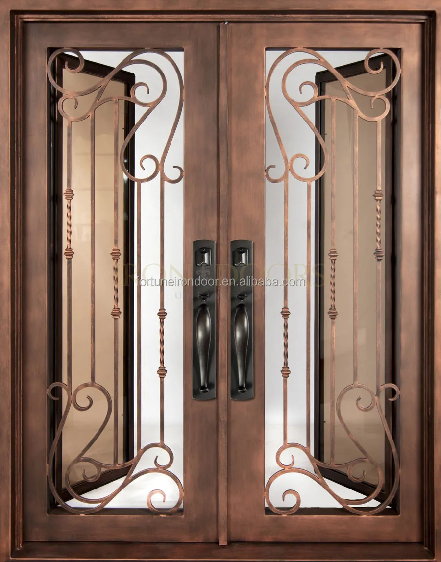 El 2016 El Último Diseño De La Puerta De Hierro Forjado Con Un Solo