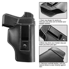 Leather Gun Holster Oem Military Waistband Concealed Leather Belt Carry Gun Holster