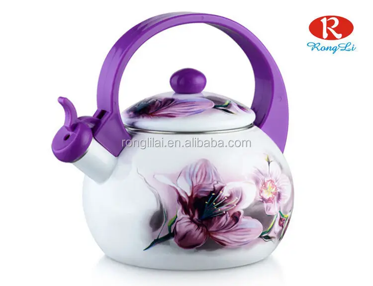 Fancy Sesign Whistling Tea Kettle For Gift & Promotion Buy Enamel