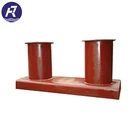 Ship single mooring deck bollard boat parts for marine boats