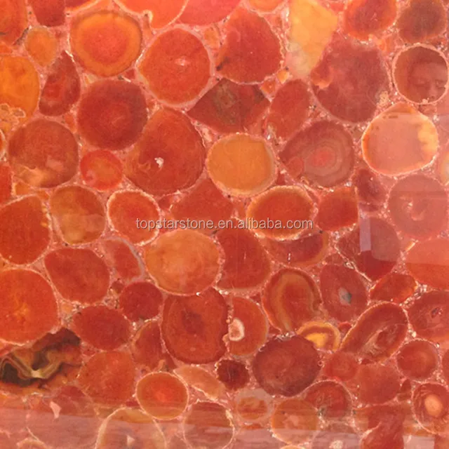 red gemstone red semiprecious stone red agate stone slab