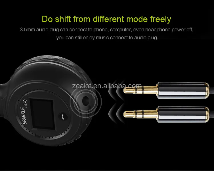 B570 Best Sale Foldable China Bluetooth Headset/Headphone Without Wire