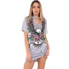 Online Shopping Cheap Women Jersey Oversized Tee Shirt Dress