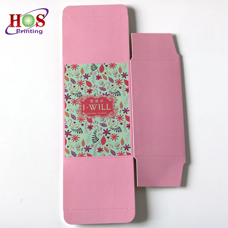 cheap small eco friendly custom package ivory board paper color