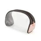Travel Luggage Pouch Clear Transparent PVC Travel Toiletry Bag Make Up Transparent Cosmetic Bag