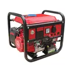 YANCHENG SLONG ELECTRIC START AND MANUAL START 850W MAX 1 KW GASOLINE GENERATOR