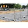 Factory price steel construction temp chain link fence, outdoor construction temporary fence panels for events