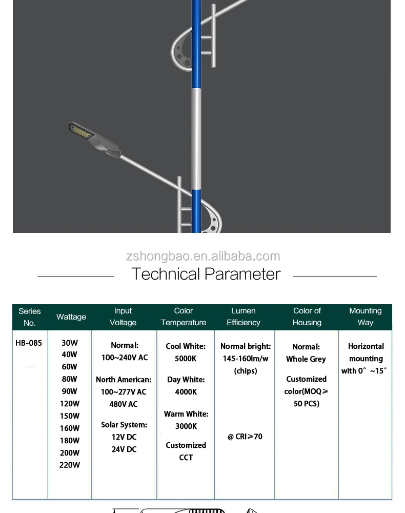 Green technology 30w led street light - ANKUX.COM