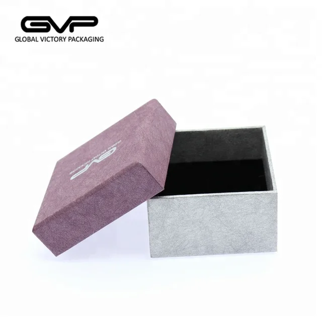 custom made logo paper jewelry packaging gift box for ring