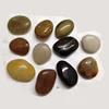 Outdoor high shiny the pebble wash river garden stone colored gravel for landscaping