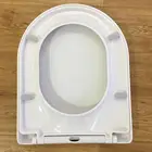 UK style Bathroom accessory set Closed front round PP toilet seat cover