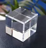 High polishing quality crystal 3 d engraving cube MH-F0096