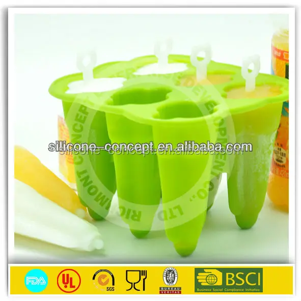 Silicone Ice Cube Tray With Lid 4