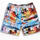 Quality Low MOQ Men's Swim Trunks With Underpants Casual Beachwear Printed Beach Shorts Quick Dry Couples Swim Shorts