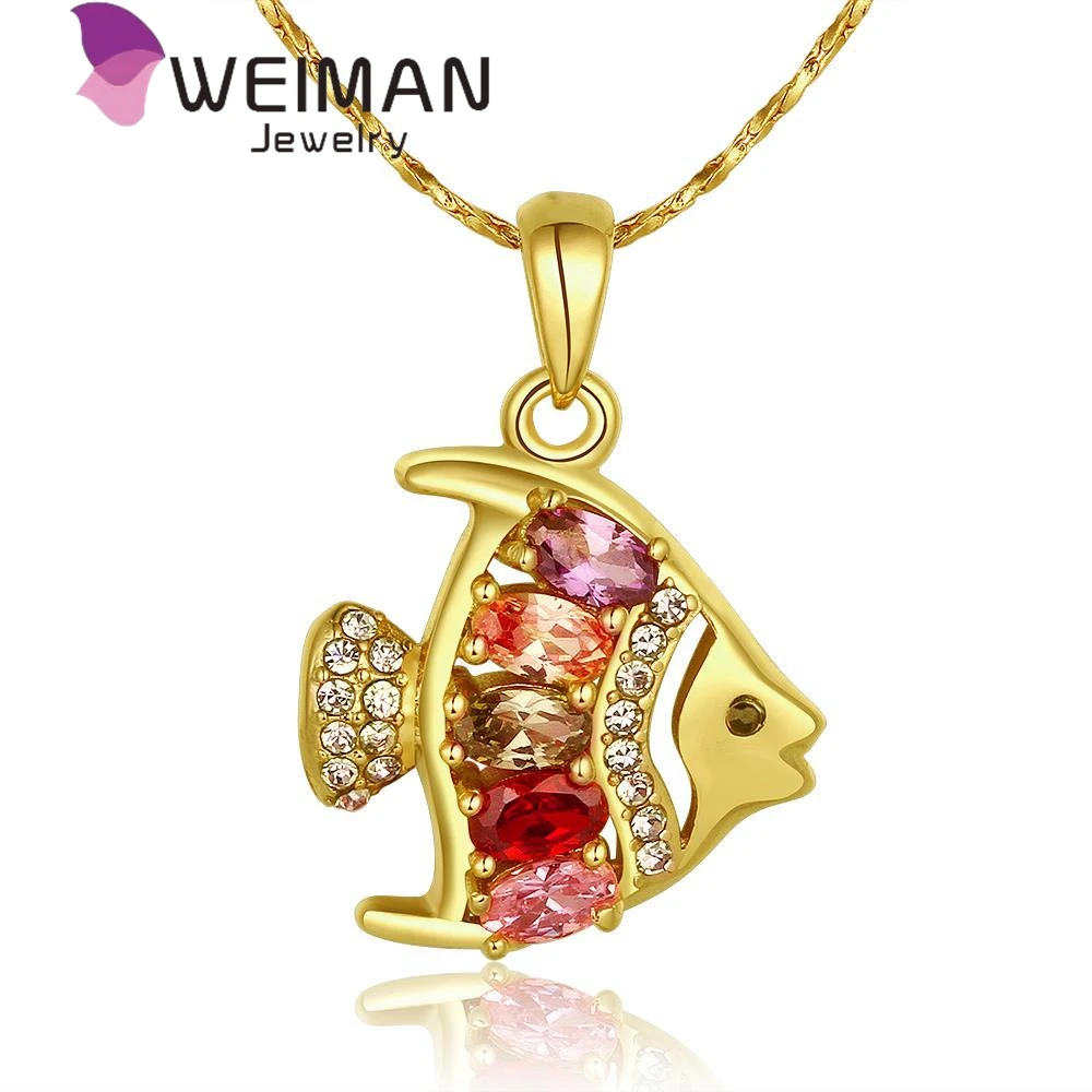 cubic zirconia pendant necklaces