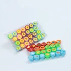 Custom cut lovely gadget plastic mini toy self-inking round shape stamp