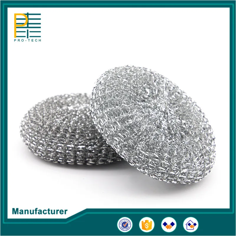 Brand new galvanization mesh scourer with low price