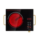 Factory Price Crystal Panel Surface Induction Cooker Vs Infrared Cooker