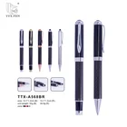 2019 Custom Luxury China excellent pen promotional carbon fiber metal roller pen