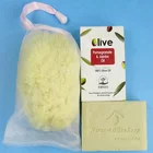 Soap Soap Sponge Gift Box Greek Natural Sponge And Natural Drying Oil Soap Bath Sponge Set