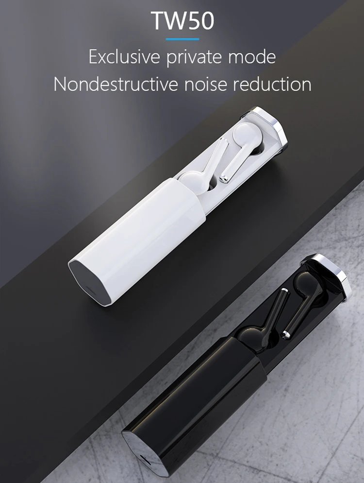Original ENLE Factory TW50 OEM BT 5.0 Wireless Bluetooth Earphone Wireless TWS Earbuds - ANKUX.COM