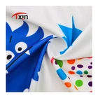 eco-friendly recycled material knit digital print fabric with cute picture
