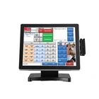 Alibaba retail all in one touch screen pos 15 inch touch/ desktop computer