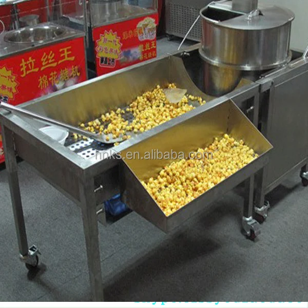 Special flavored gas circular popcorn machine spherical popcorn machine 008615238020758 (5).jpg