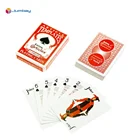 Custom Personalized Design Logo Custom Bridge Card Printed Paper Plastic PVC Poker Playing Cards