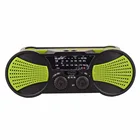 Portable 4000mAh Power Bank Solar Crank AM/FM/NOAA Radio with Reading Lamp