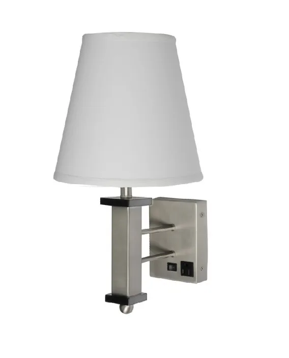 Modern residential steel cold white warm white wall lamp special in hotel application