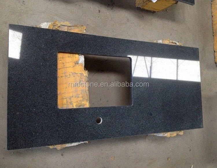 Manufacturers Chinese G654 Black Used Granite Countertops For Sale