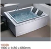 Double bathtub whirlpool with shower (1037B)