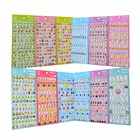 Sticker Cartoon Decor Kids Cartoon Cute Girl 3d Puffy Foam Sticker