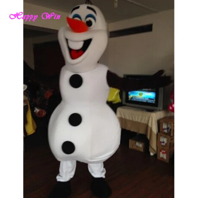 Мультфильм милый снеговик Олаф талисмана для взрослых/Замороженные Олаф костюм для продажи