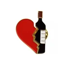 China Manufacturer Free Molds Heart Shaped Enamel Lapel Pins