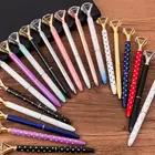 Great diamond Novelties Unique Big Diamond Promotional Gift Metal Ballpoint Pen Crystal Diamond Ball Pen With Logo