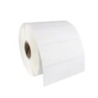 Supermarket electronic scale label barcode adhesive waterproof direct thermal label custom sticker